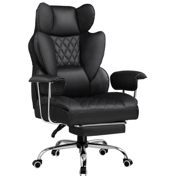 GTPLAYER Gaming chair office chair with pocket spring lumbar support, ergonomic and comfortable wide office computer chair