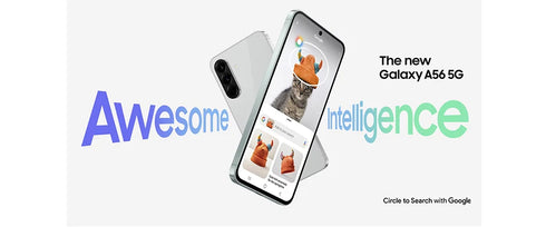 Samsung Galaxy A56 5G Smartphone 6.7inches Super AMOLED Display 120Hz Refresh Rate 50MP Rear Camera 5000mAh Battery 8GB 256GB