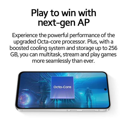 Samsung Galaxy A56 5G Smartphone 6.7inches Super AMOLED Display 120Hz Refresh Rate 50MP Rear Camera 5000mAh Battery 8GB 256GB